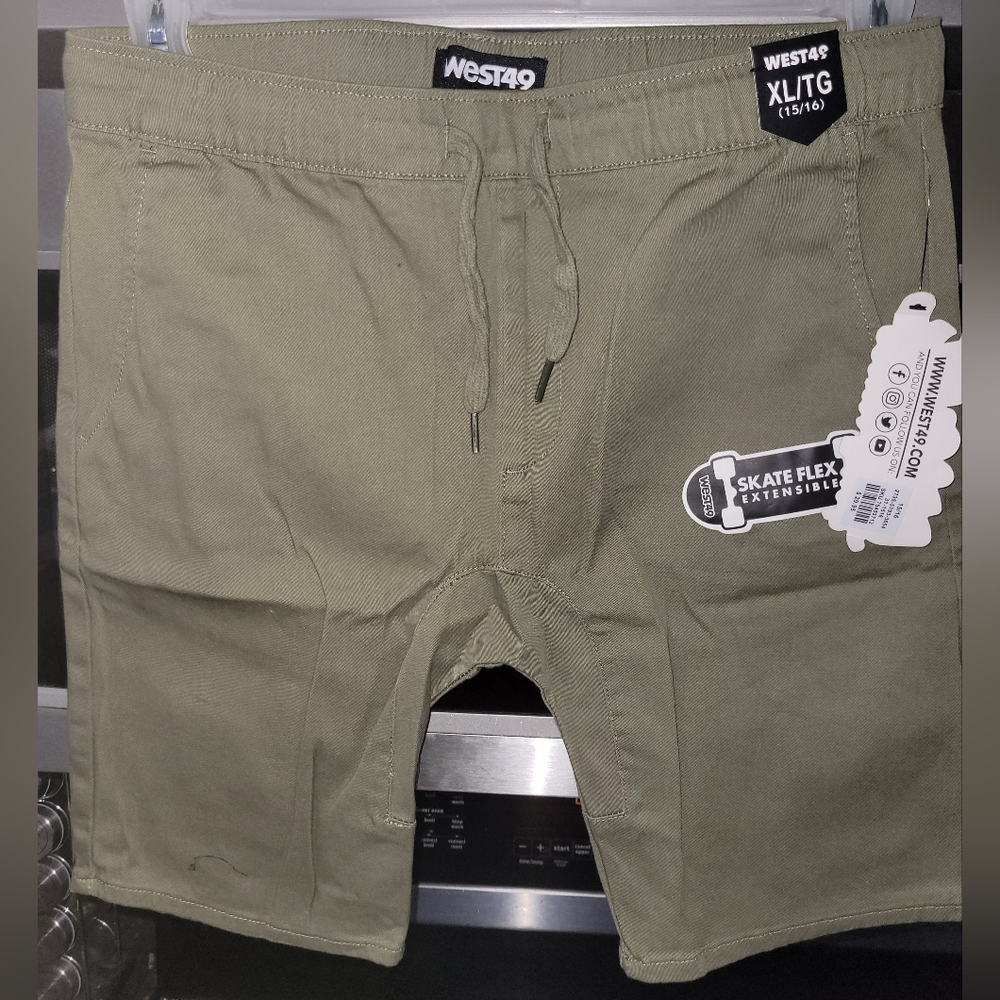 Kids Olive Skate Flex Shorts